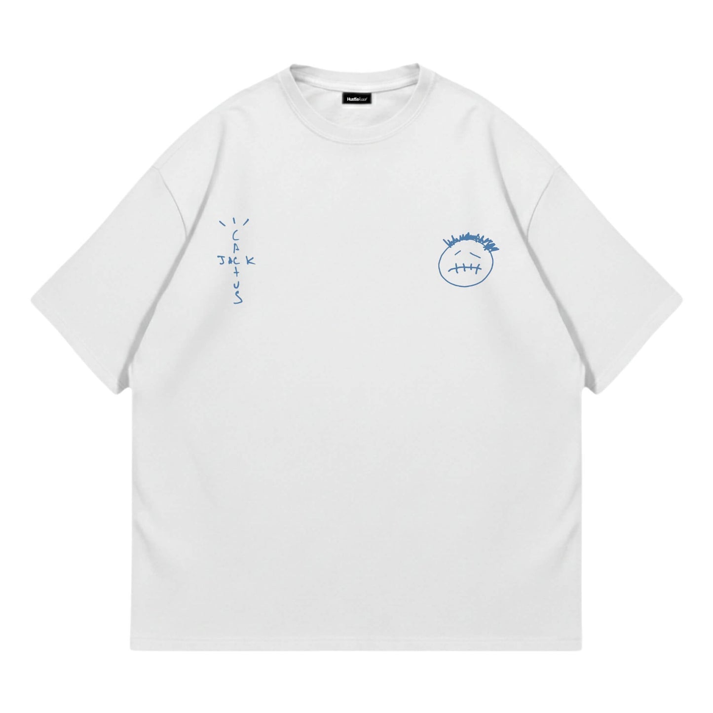 Look Mom I Can Fly Heavyweight Oversized Tee - Black