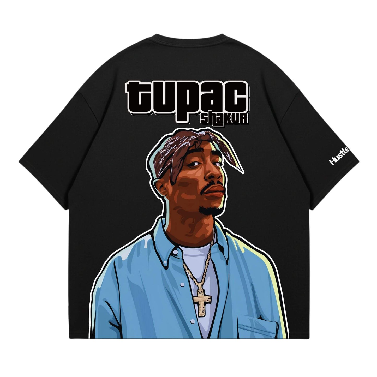 Tupac Shakur Heavyweight Oversized Tee