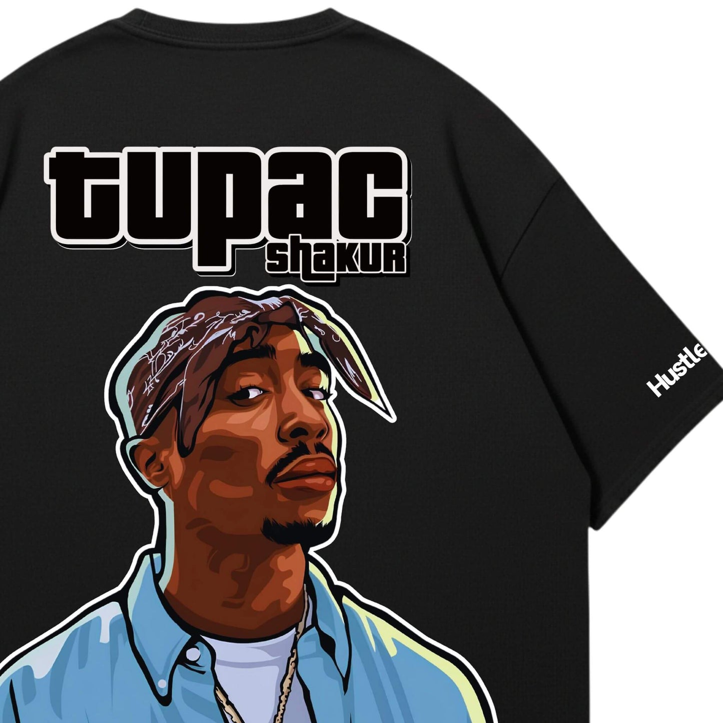 Tupac Shakur Heavyweight Oversized Tee