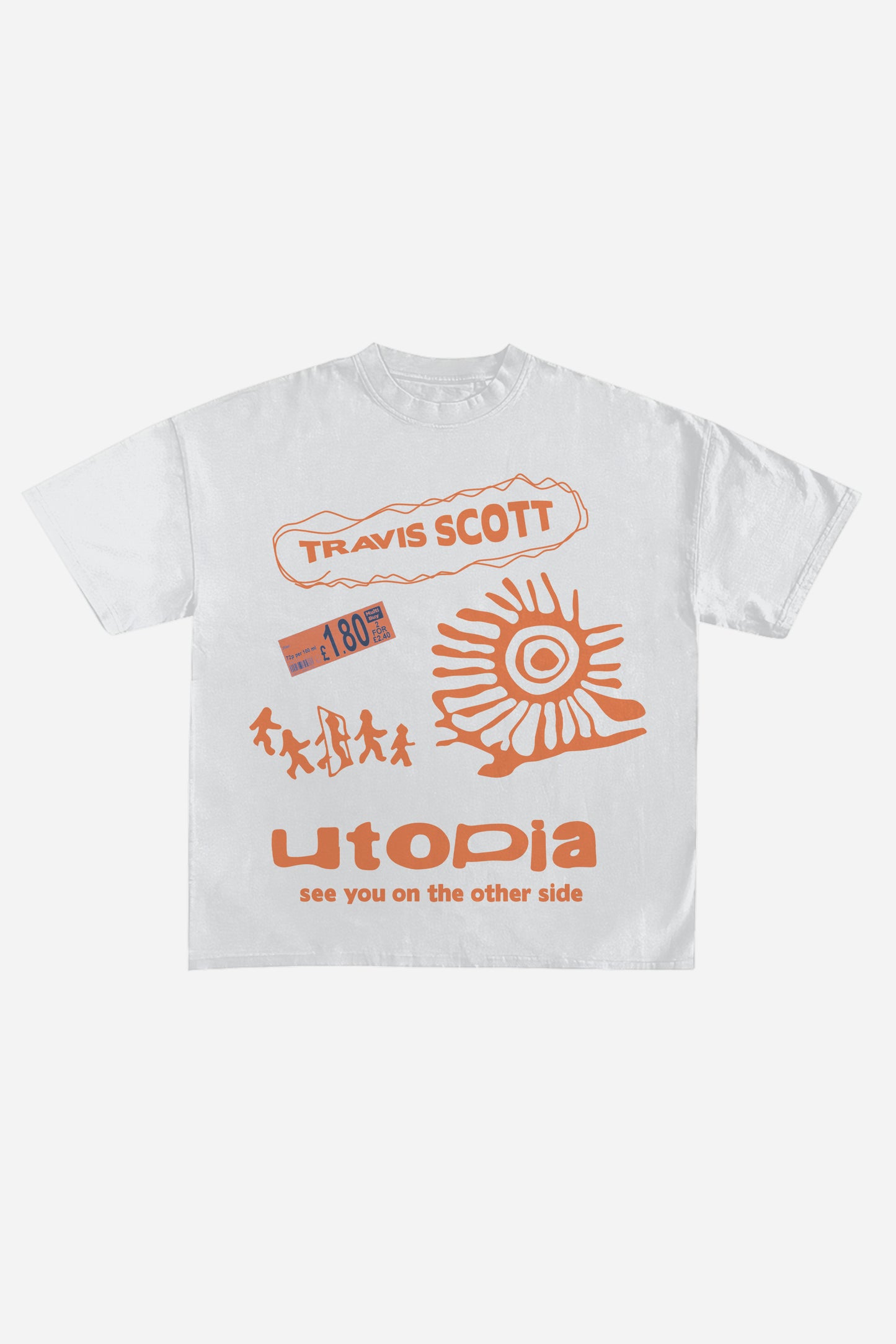 Utopia Designed Oversized T-shirt